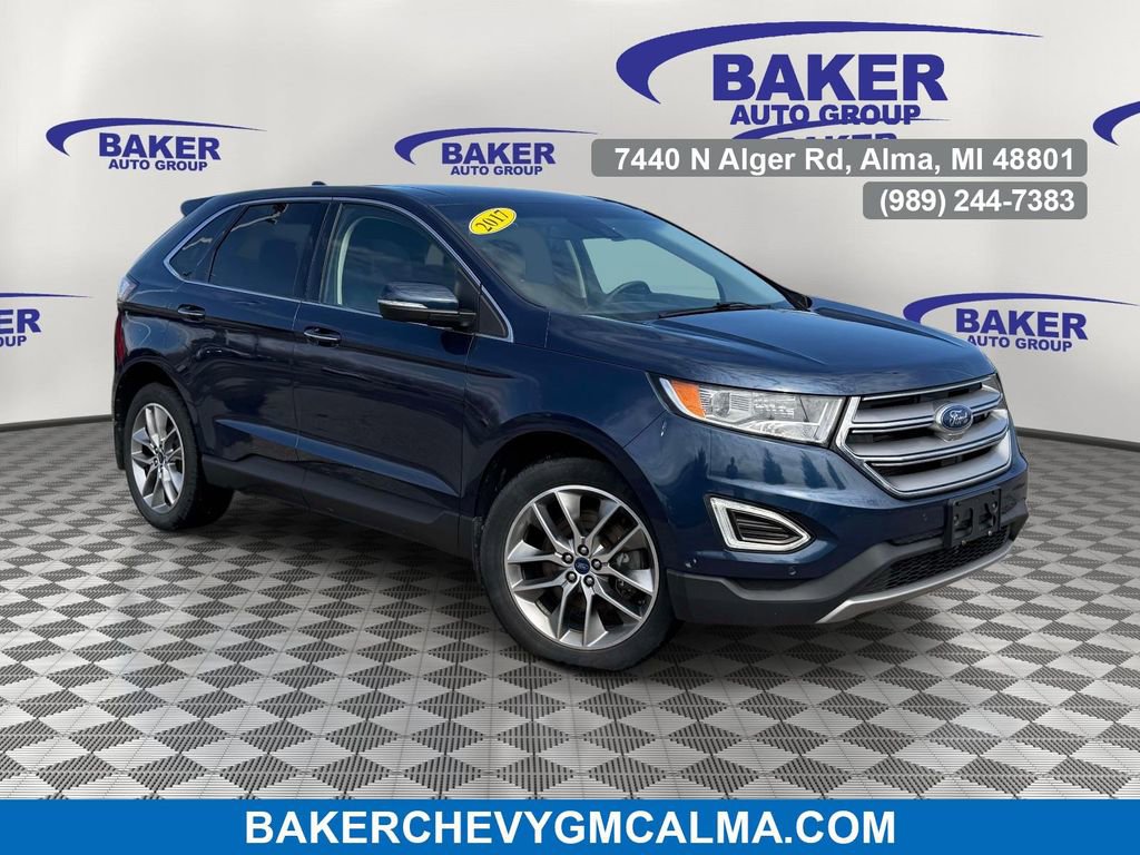 Used 2017 Ford Edge Titanium w/ Equipment Group 302A AWD/4WD image 1