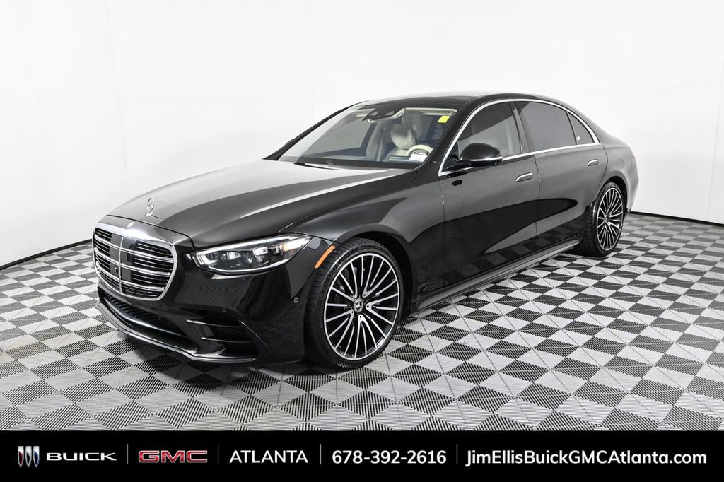 Used 2021 Mercedes-Benz S 580 4MATIC Sedan w/ AMG Line