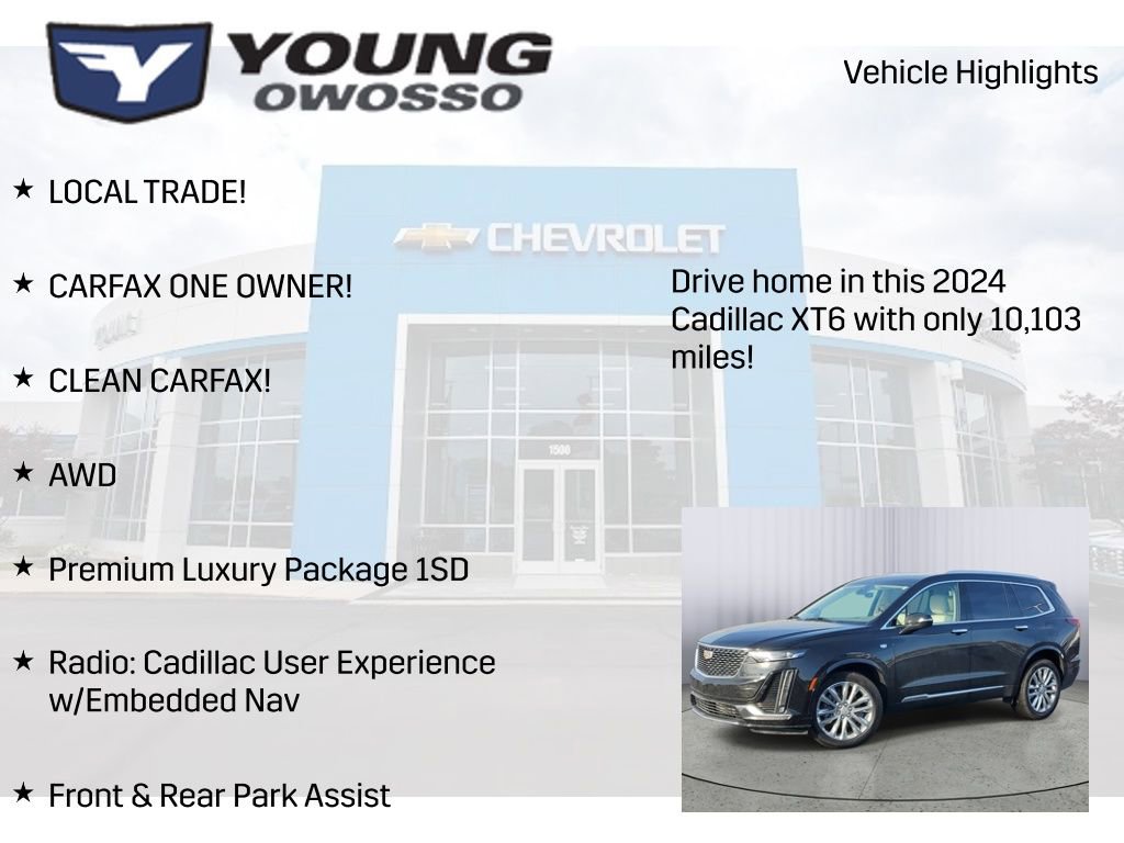 Certified 2024 Cadillac XT6 Premium Luxury image 8
