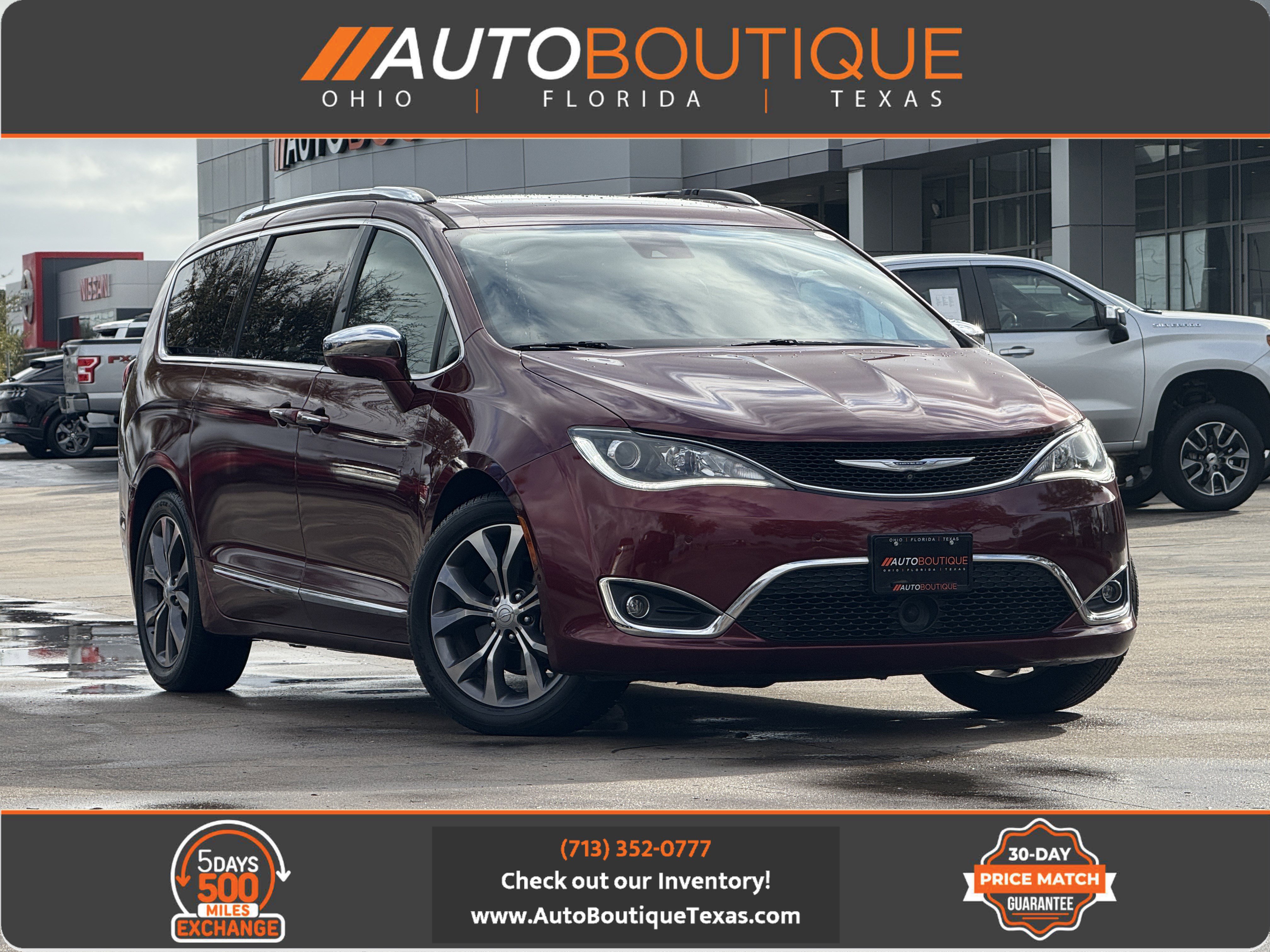 Used 2018 Chrysler Pacifica Limited w/ Tire & Wheel Group
