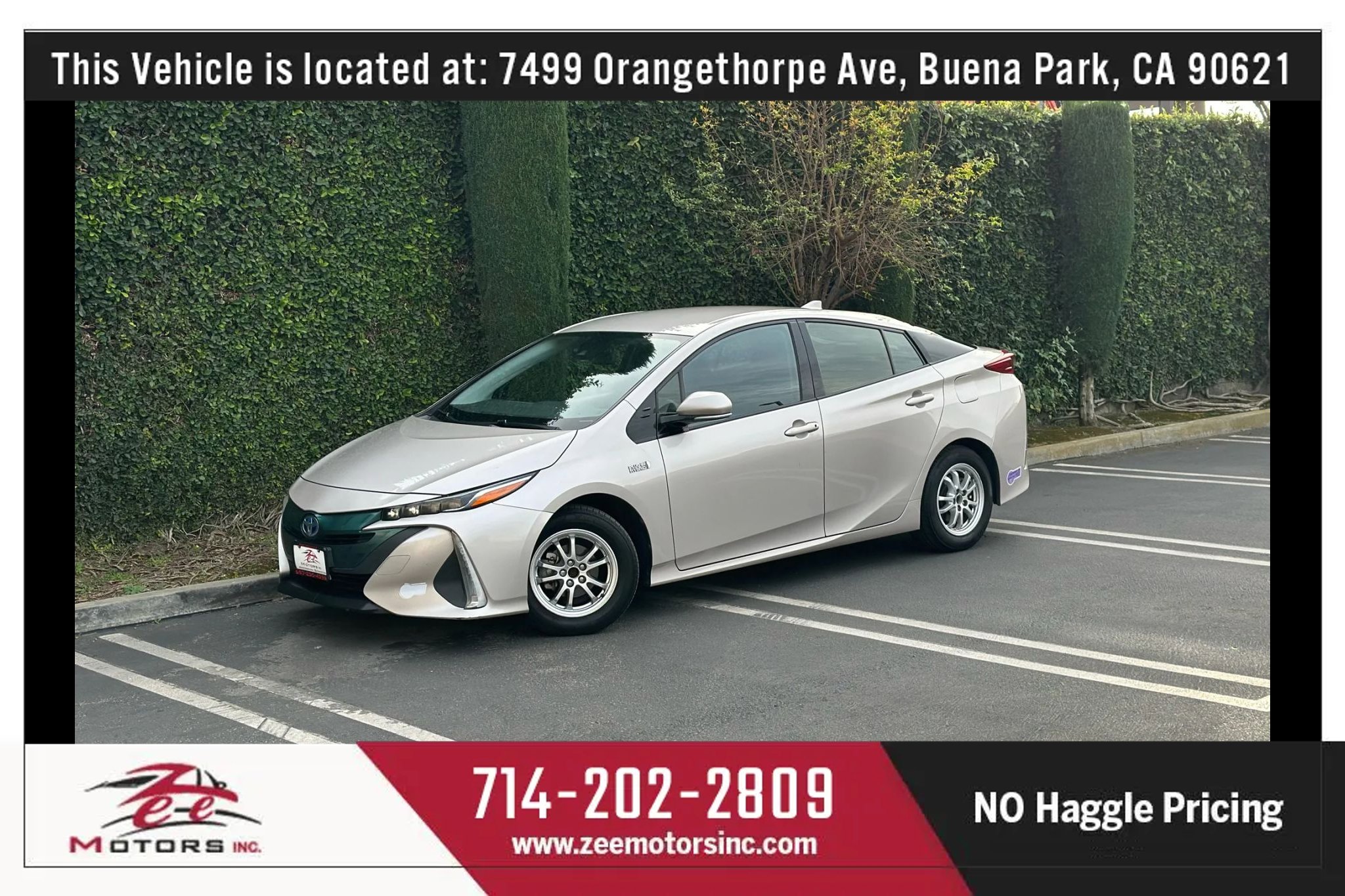 Used 2019 Toyota Prius Prime Plus w/ Carpet Mat Package FWD image 14