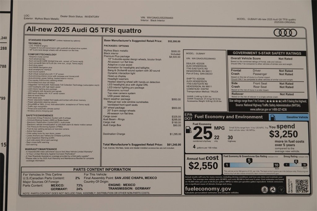 New 2025 Audi Q5 Premium Plus image 31