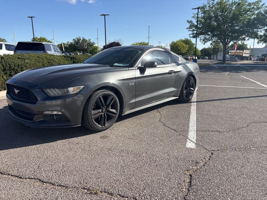 Used 2015 Ford Mustang Premium w/ Ecoboost Performance Package RWD image 1