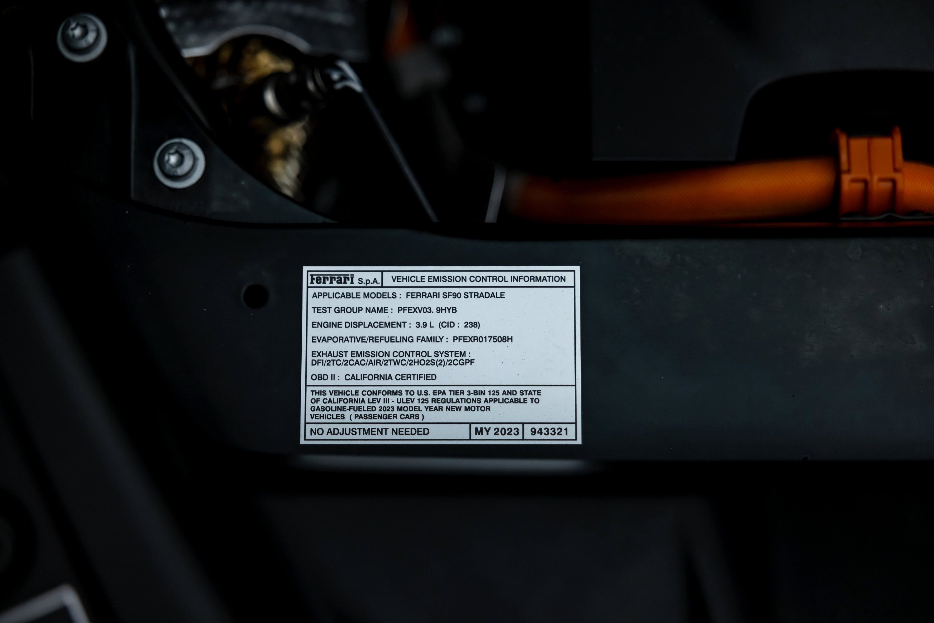 Certified 2023 Ferrari SF90 Stradale AWD/4WD image 42