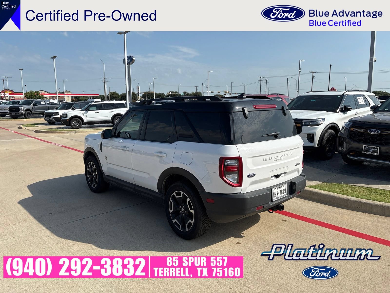 Used 2022 Ford Bronco Sport Outer Banks w/ Tech Package AWD/4WD image 9