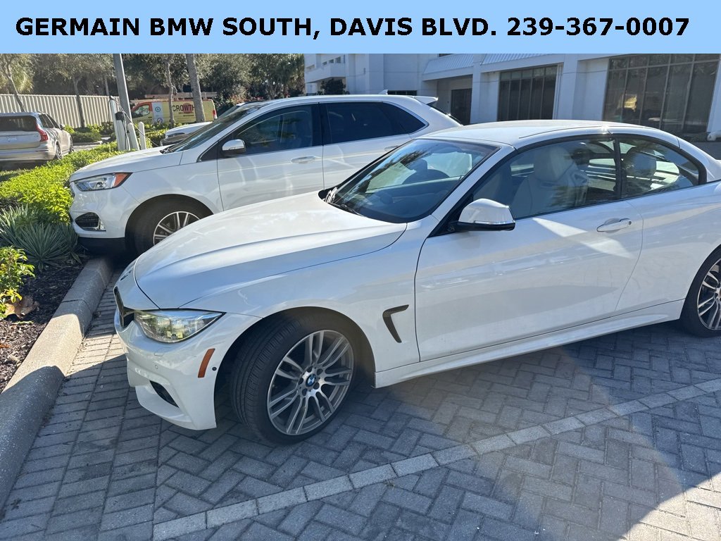 Used 2017 BMW 430i xDrive Convertible image 1