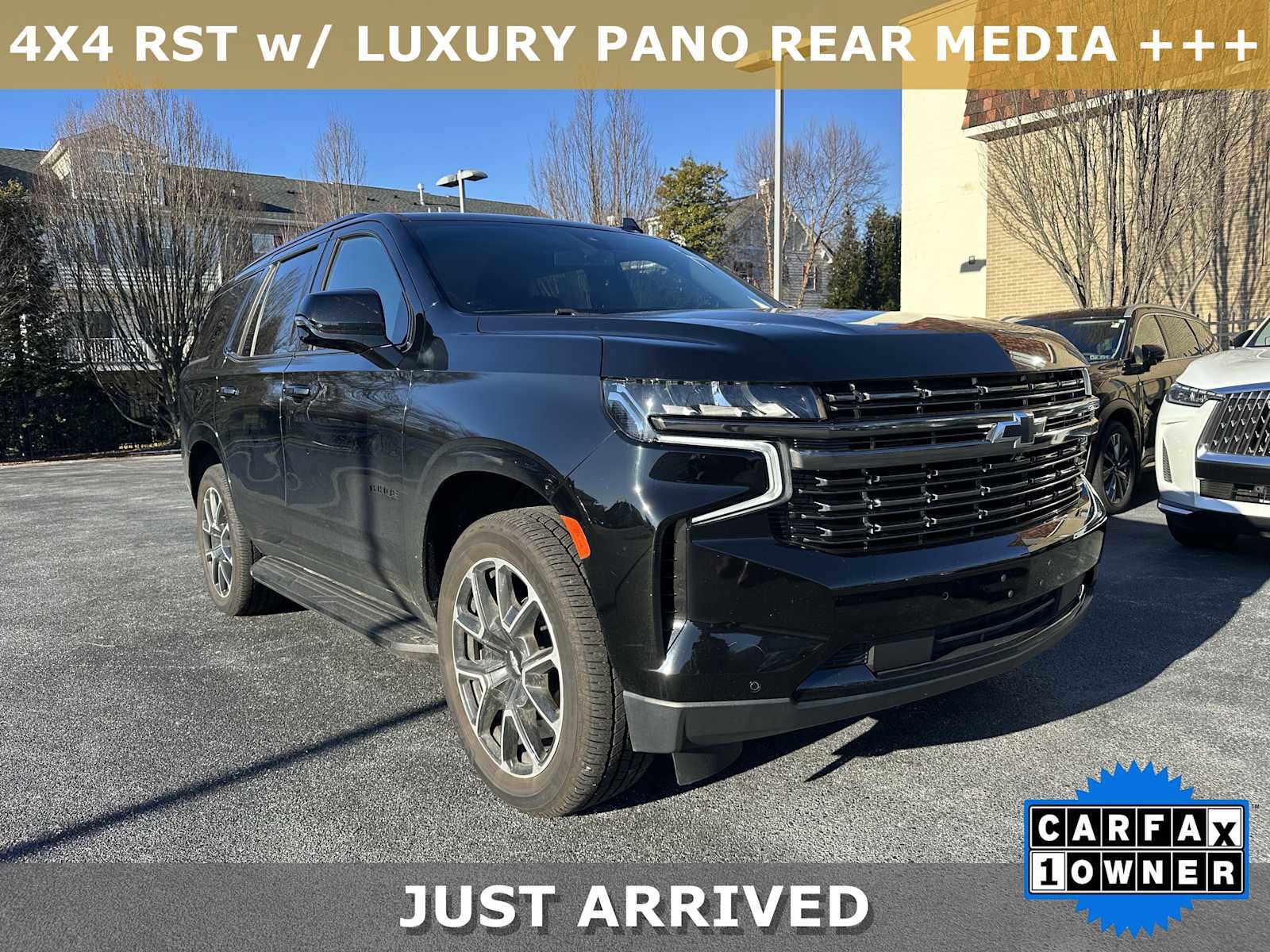 Used 2021 Chevrolet Tahoe RST w/ Luxury Package image 1