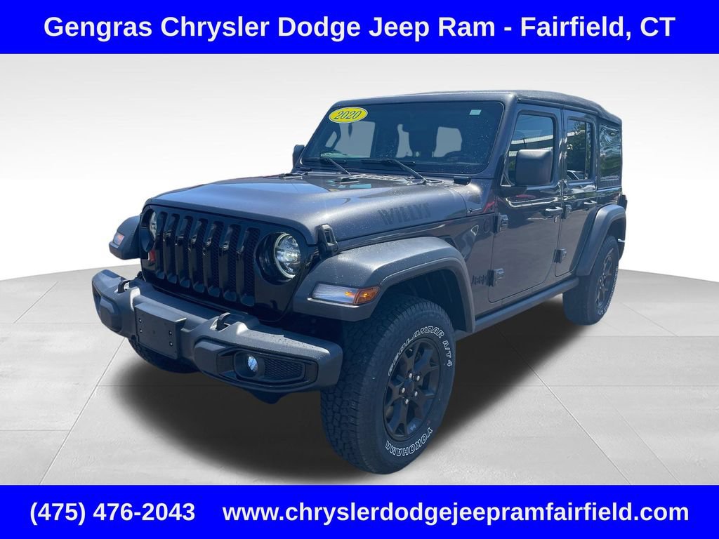 Used 2020 Jeep Wrangler Unlimited Sport AWD/4WD image 2