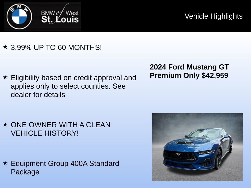 Used 2024 Ford Mustang GT Premium image 8