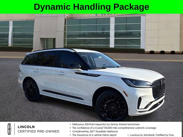 Certified 2025 Lincoln Aviator Reserve w/ Equipment Group 201A