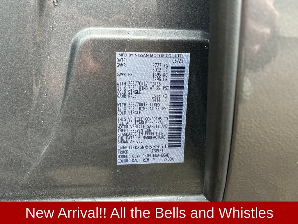 Used 2025 Nissan Frontier PRO-4X w/ Pro Premium Package image 31