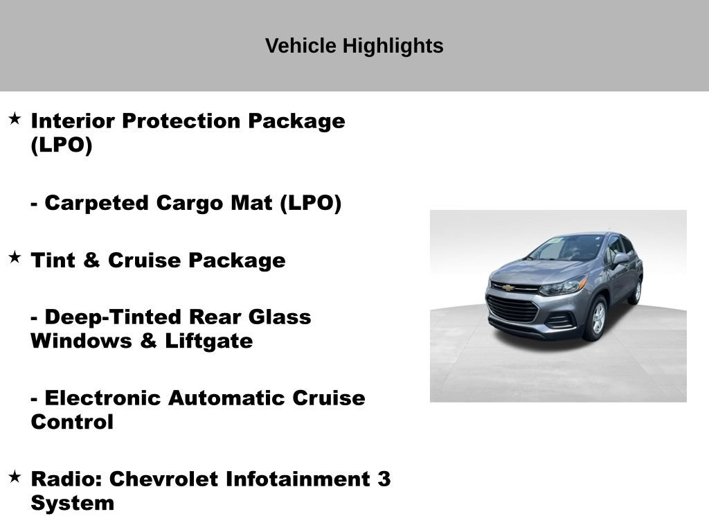 Used 2020 Chevrolet Trax LS w/ Tint and Cruise Package FWD image 18