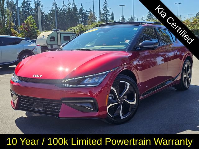 Certified 2023 Kia EV6 GT-Line w/ GT-Line Suede Seat Package