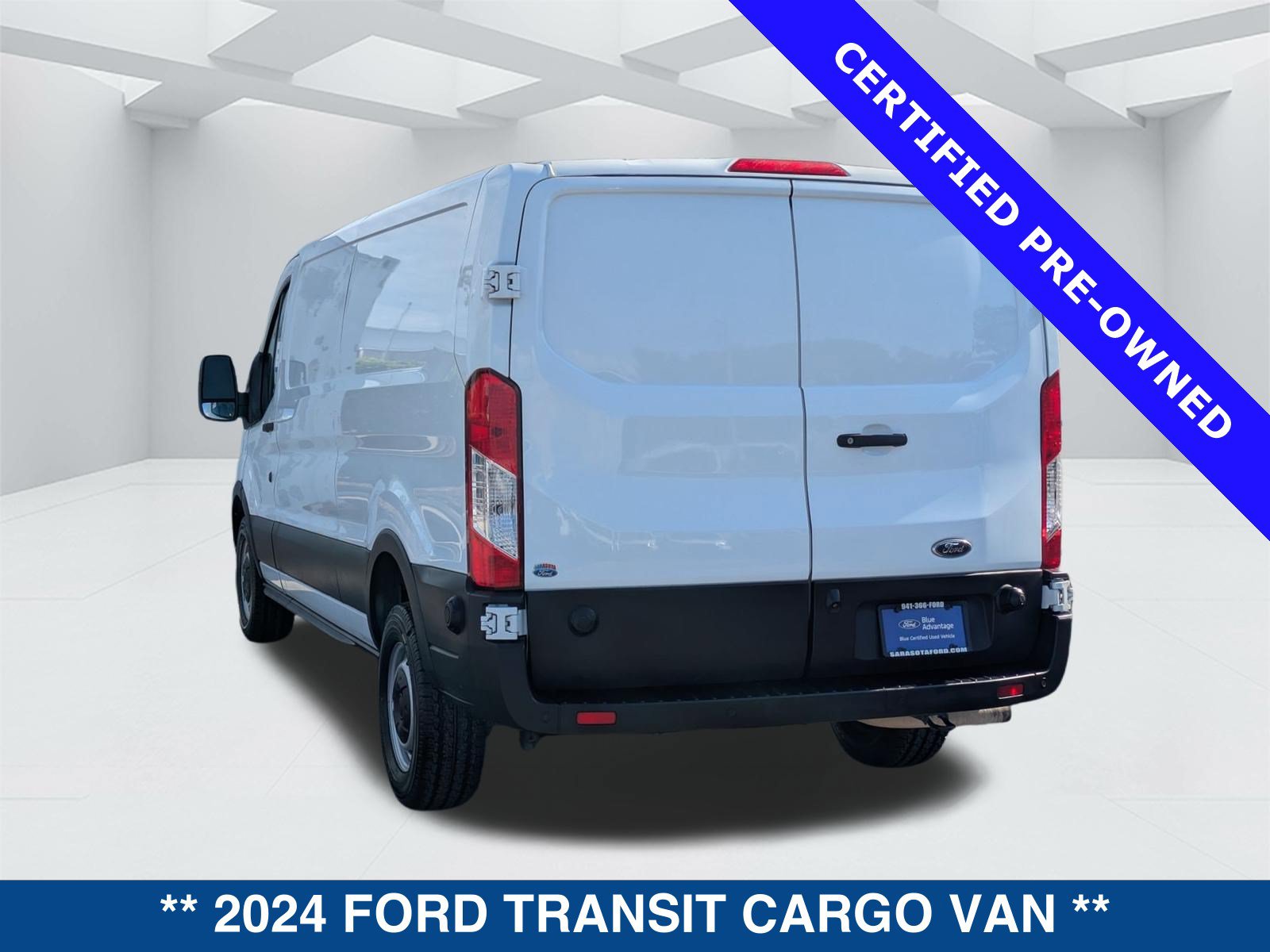 Certified 2024 Ford Transit 350 Low Roof w/ Load Area Protection Package RWD image 7