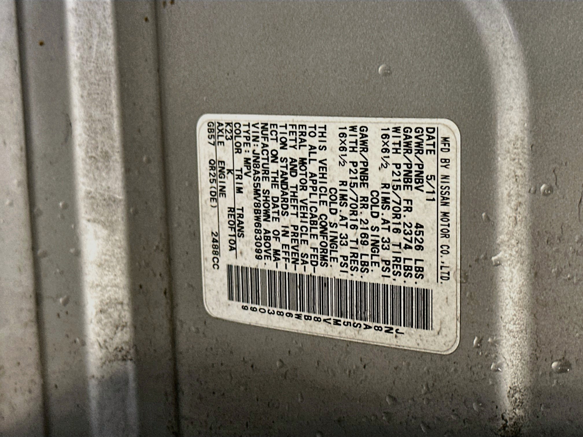 Used 2011 Nissan Rogue S AWD/4WD image 12