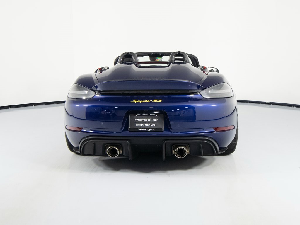 Certified 2025 Porsche 718 Boxster Spyder RS image 9