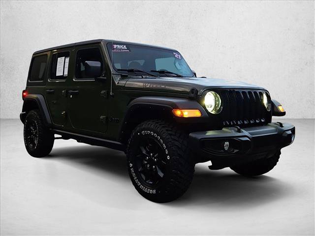 Used 2021 Jeep Wrangler Unlimited Sport AWD/4WD image 3