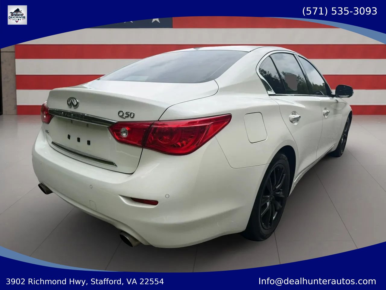 Used 2016 INFINITI Q50 Premium w/ Driver Assistance Package AWD/4WD image 6