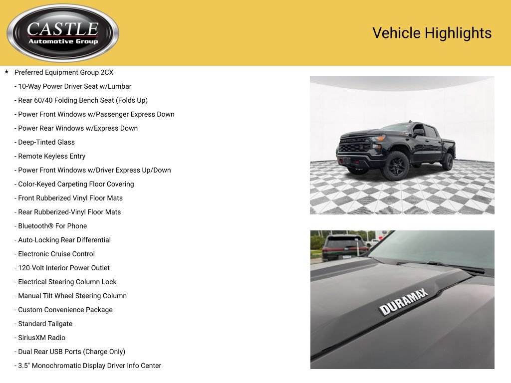 Used 2024 Chevrolet Silverado 1500 Custom Trail Boss AWD/4WD image 4