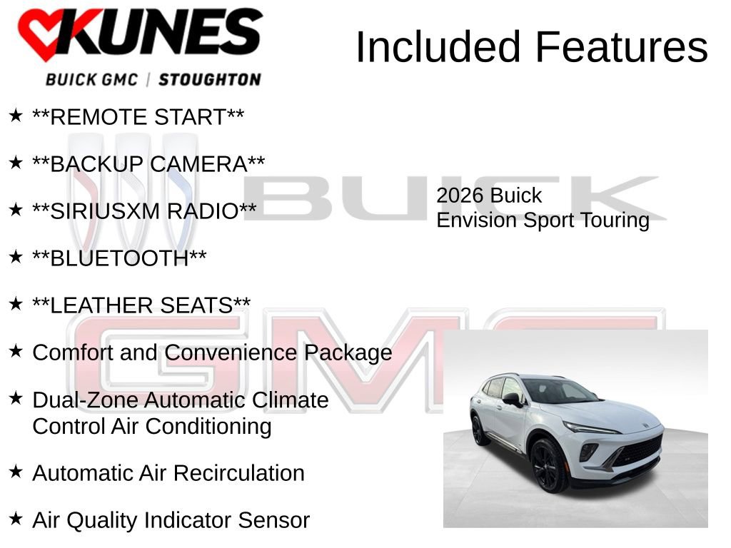 New 2026 Buick Envision Sport Touring image 2