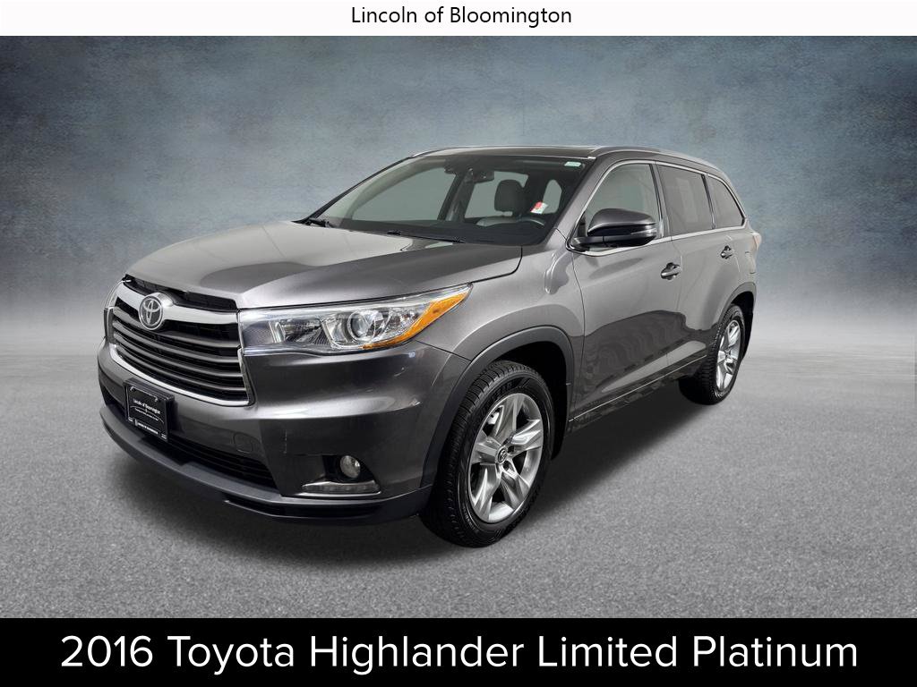 Used 2016 Toyota Highlander Limited Platinum AWD/4WD 360° Tour