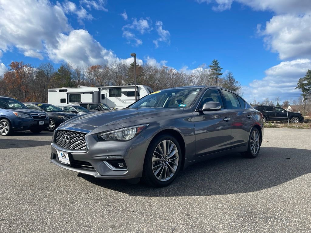 Used 2022 INFINITI Q50 Luxe w/ Cargo Package image 1