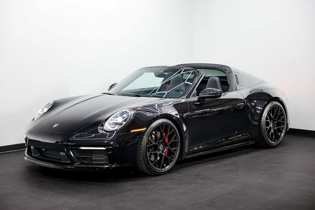 Used 2022 Porsche 911 Targa 4S AWD/4WD image 2