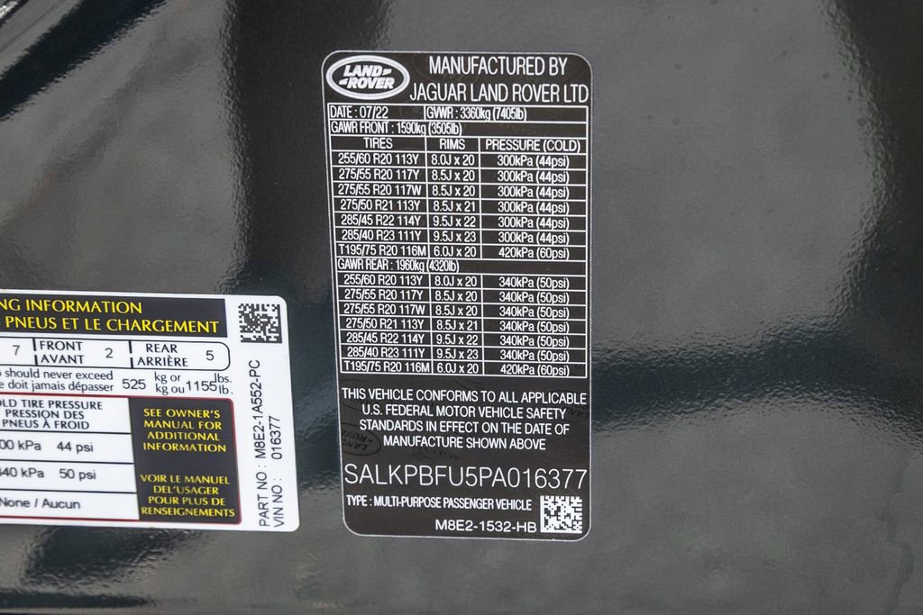 Used 2023 Land Rover Range Rover Long Wheelbase SE AWD/4WD image 31