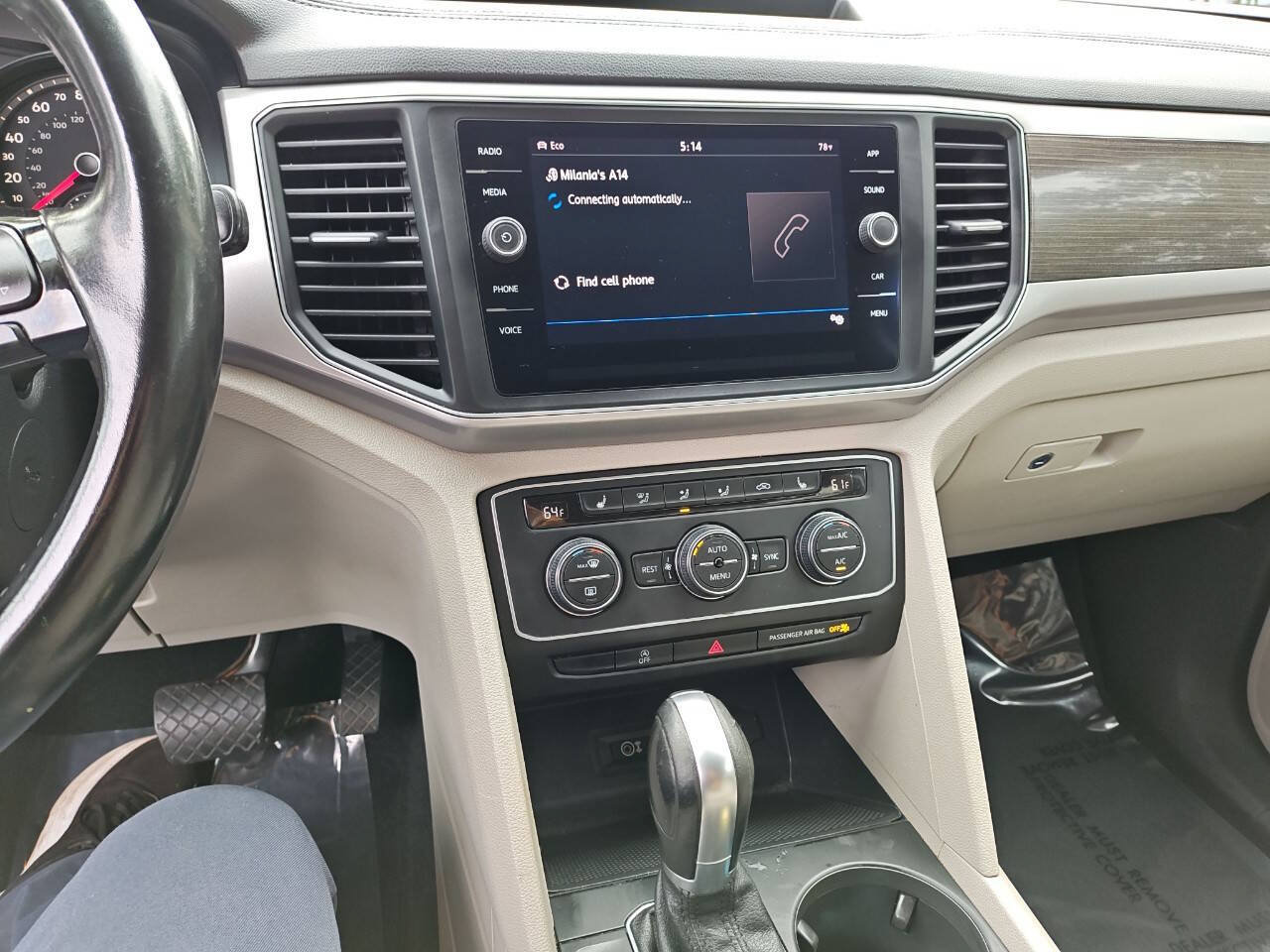 Used 2018 Volkswagen Atlas SE AWD/4WD image 25