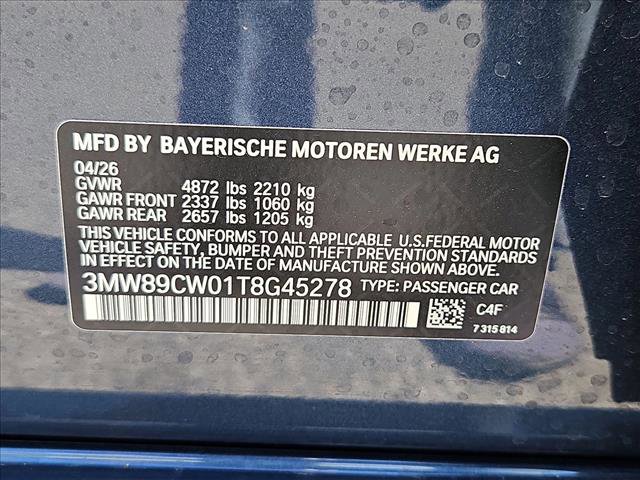 New 2026 BMW 330i xDrive Sedan w/ Premium Package AWD/4WD image 19