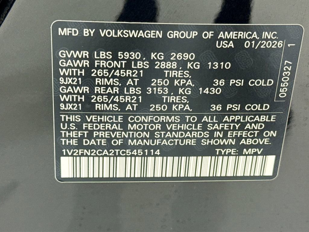 New 2026 Volkswagen Atlas SEL Premium R-Line image 35