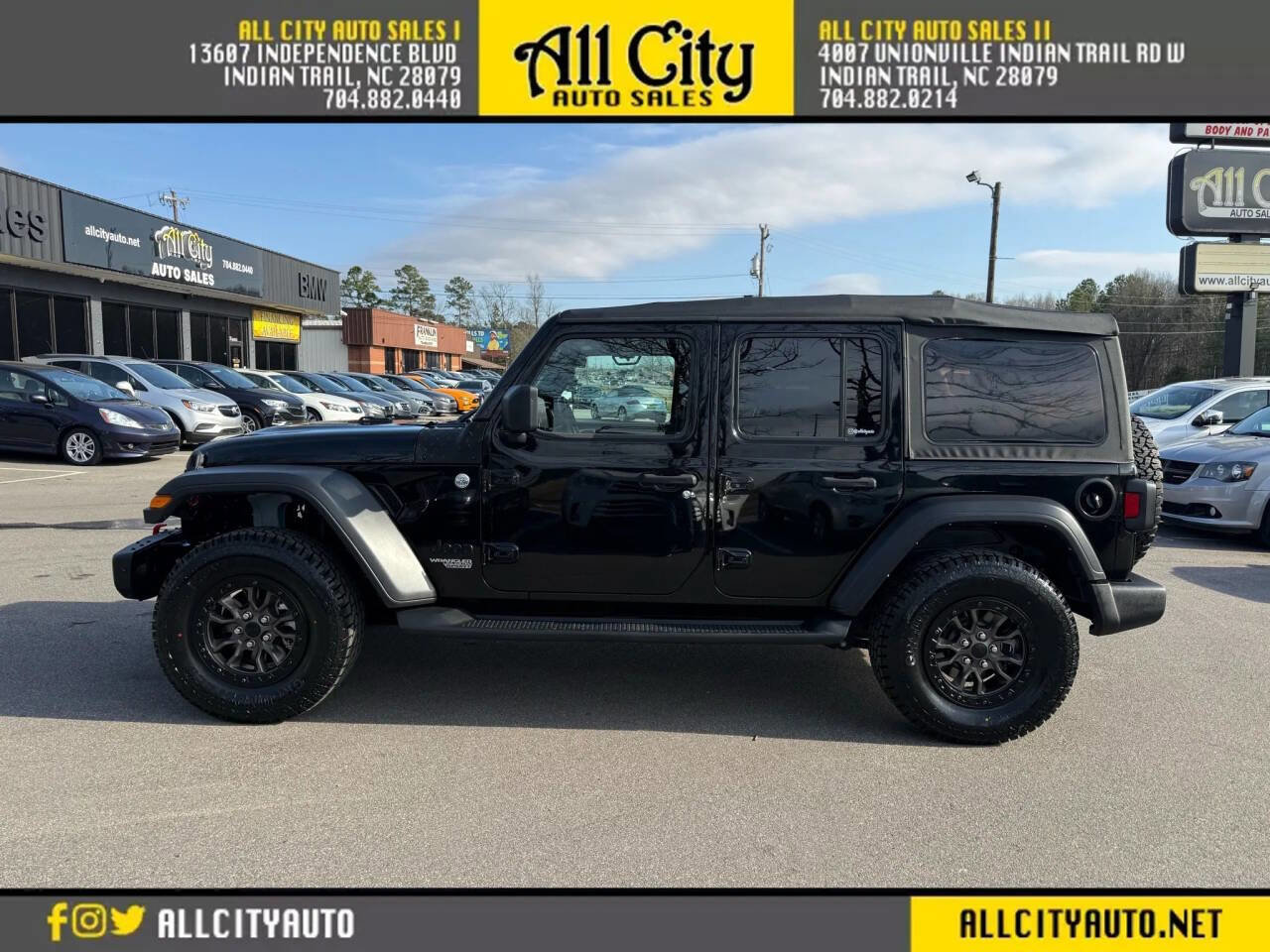 Used 2021 Jeep Wrangler Unlimited Sport AWD/4WD image 4