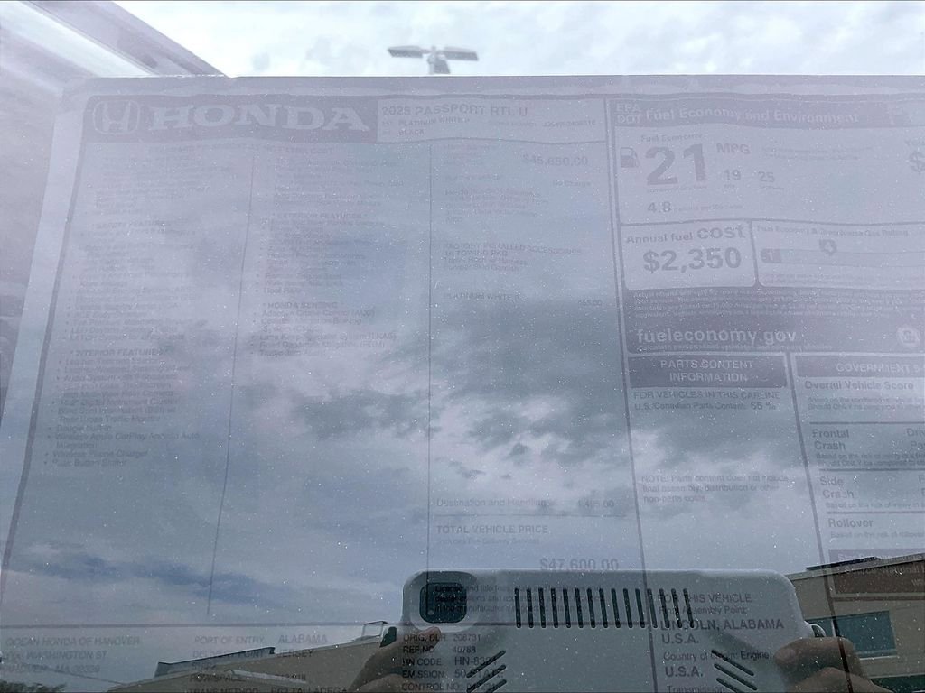 New 2026 Honda Passport RTL image 18