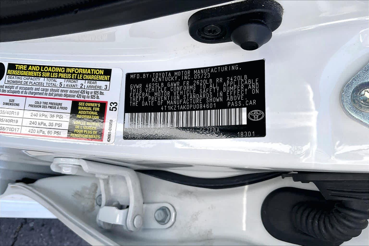 Used 2023 Toyota Camry XSE FWD image 36
