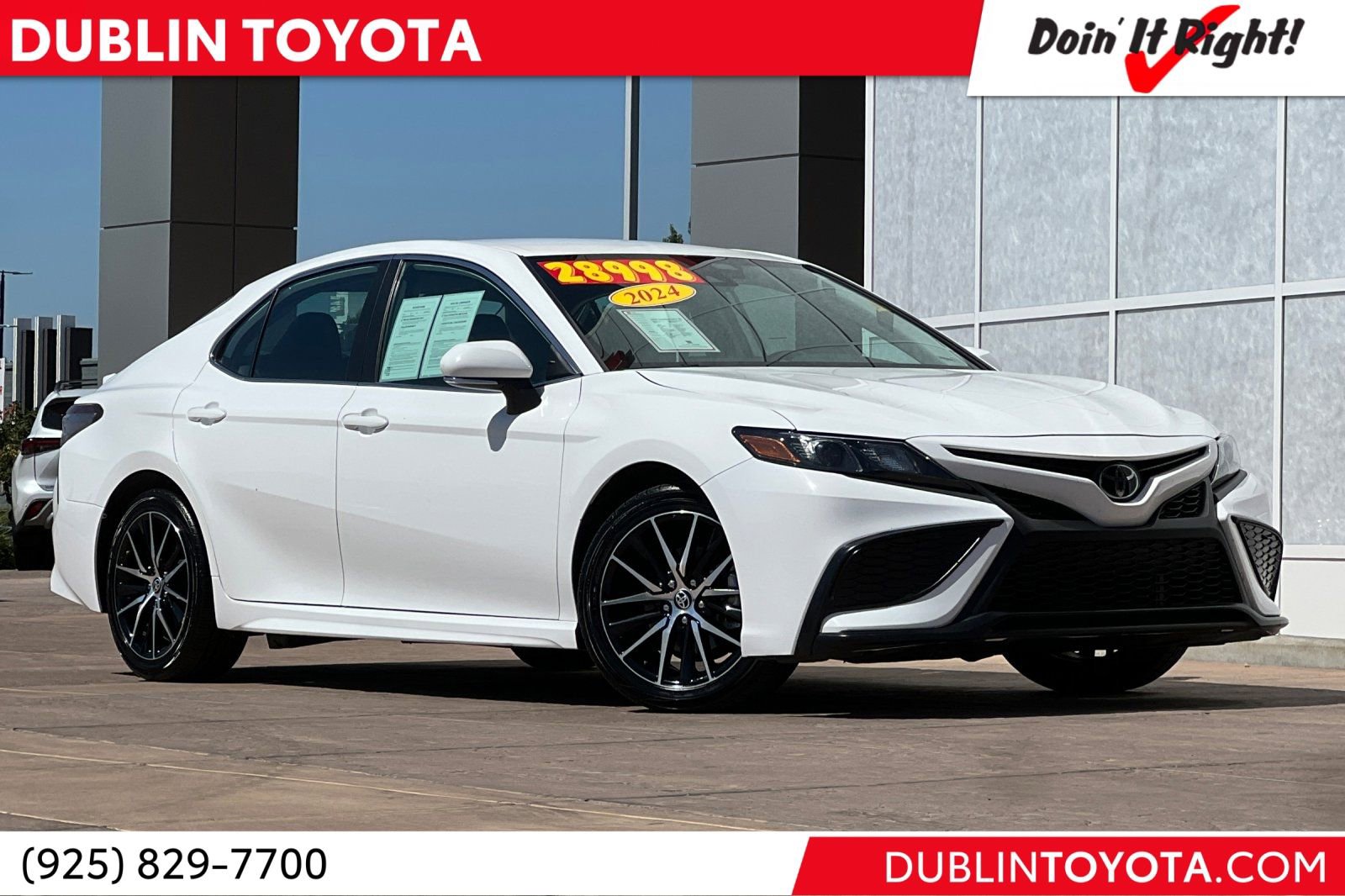 Certified 2024 Toyota Camry SE
