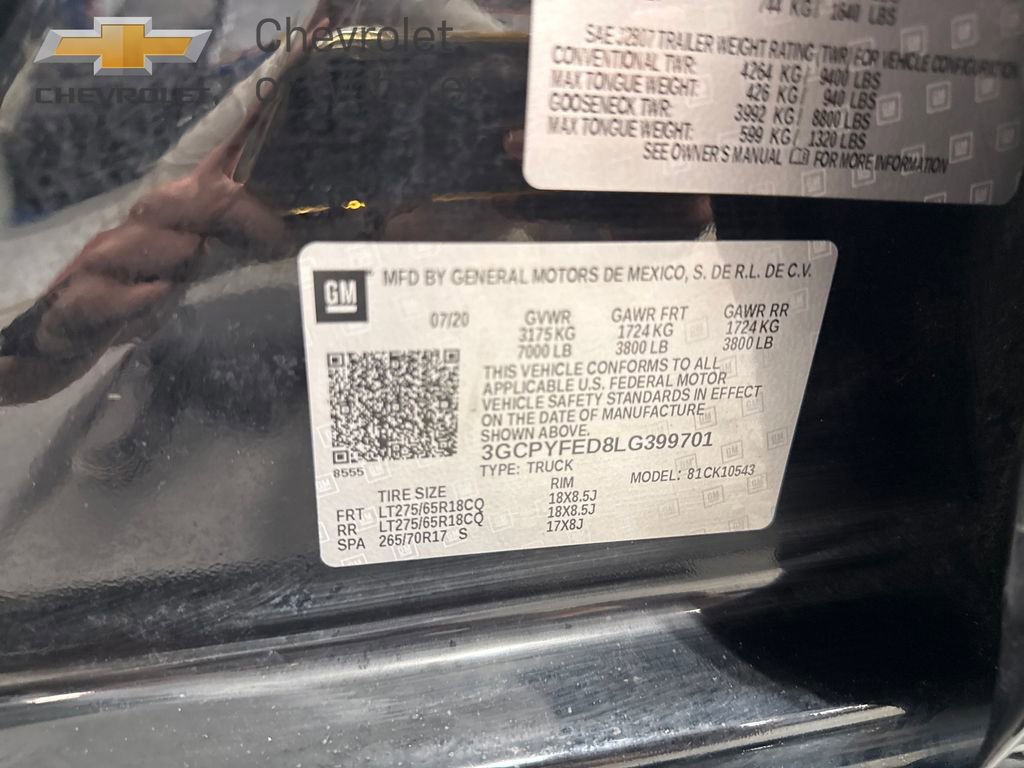 Used 2020 Chevrolet Silverado 1500 LT Trail Boss AWD/4WD image 22