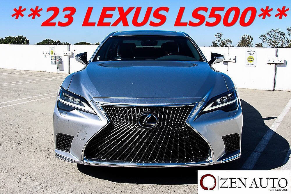 Used 2023 Lexus LS 500 w/ Accessory Package (Z1) RWD image 2