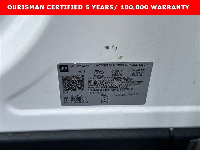 Certified 2021 Chevrolet Equinox LT image 30