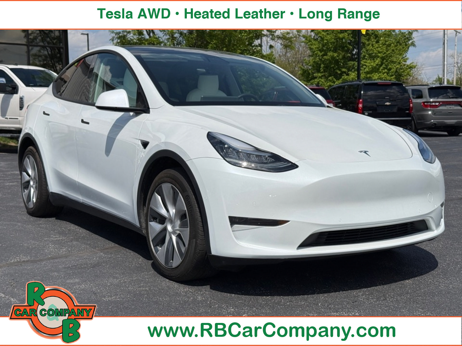 Used 2020 Tesla Model Y Long Range AWD/4WD image 1