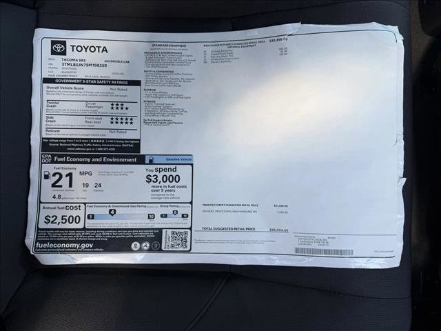 New 2025 Toyota Tacoma SR5 image 23