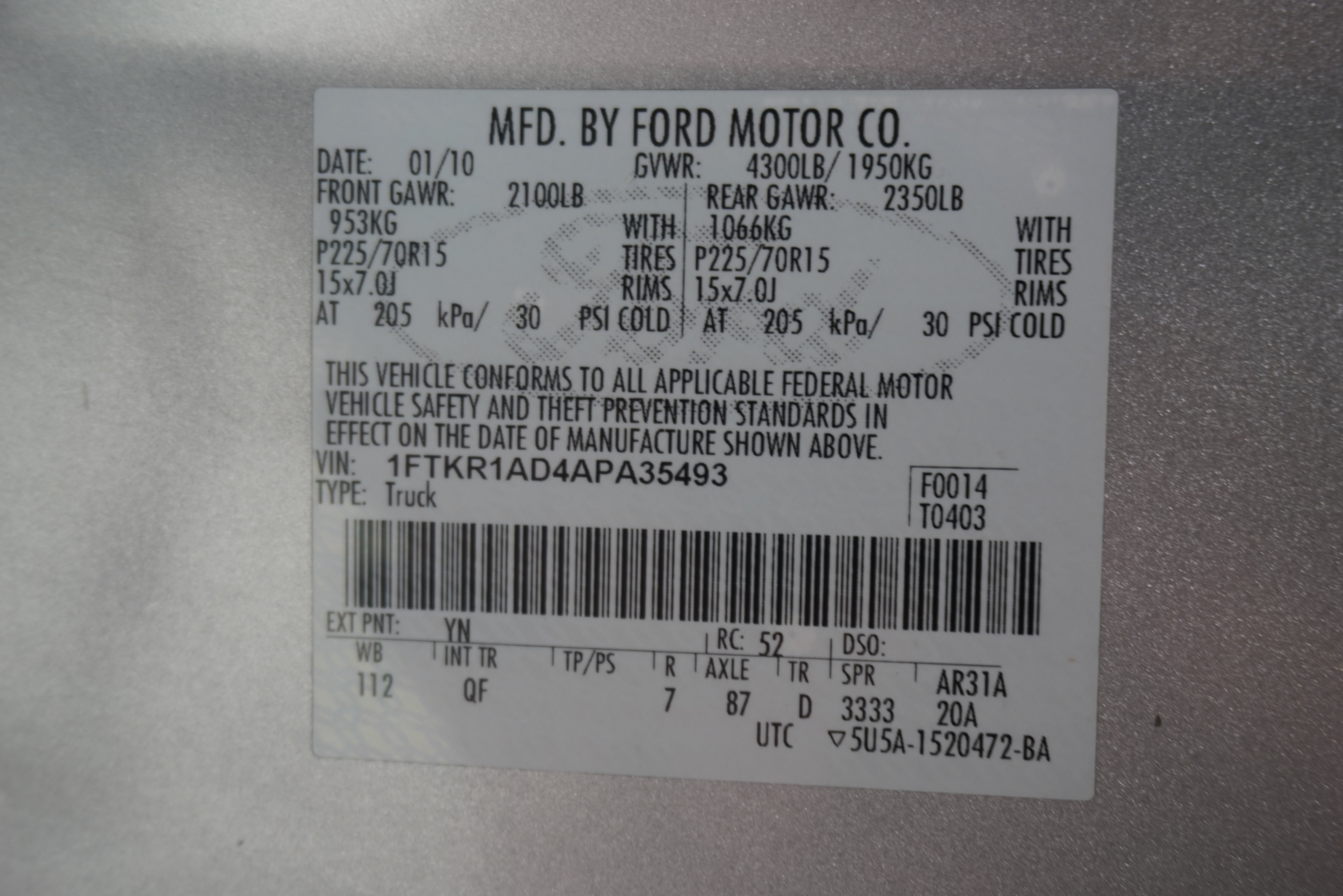 Used 2010 Ford Ranger XL RWD image 21