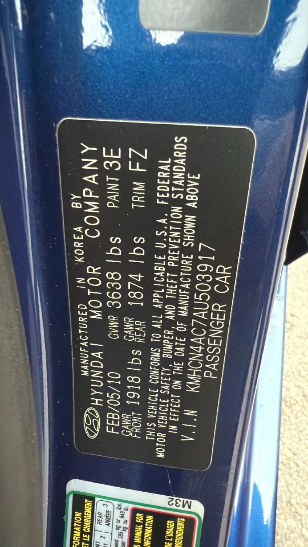 Used 2010 Hyundai Accent GLS w/ Premium Pkg 4 image 30