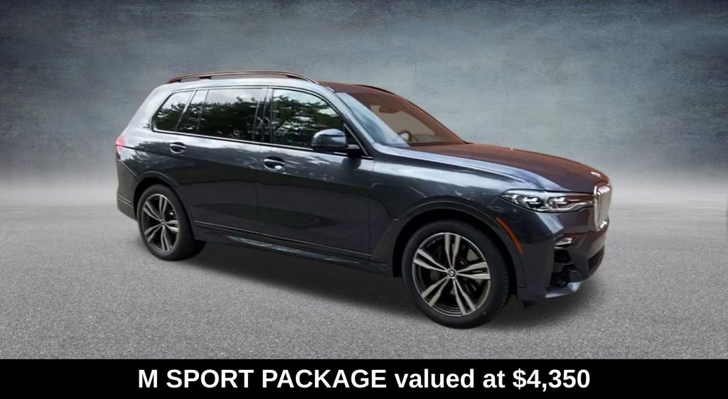 Used 2021 BMW X7 xDrive40i w/ M Sport Package AWD/4WD image 2