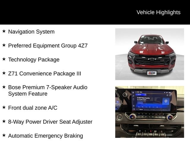 Used 2026 Chevrolet Colorado Z71 w/ Technology Package AWD/4WD image 16