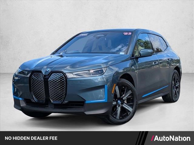 Certified 2023 BMW iX xDrive50 w/ BMW I Signature Blue Package