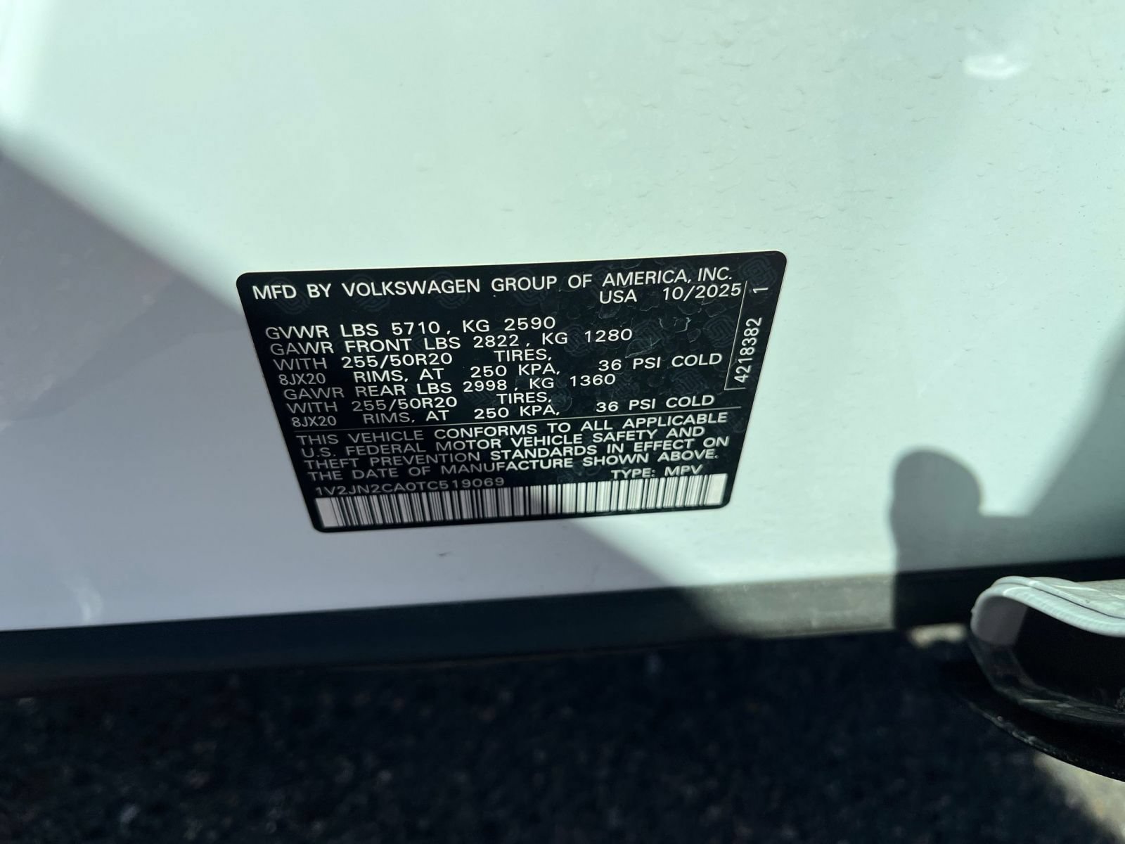 Used 2026 Volkswagen Atlas SE FWD image 33