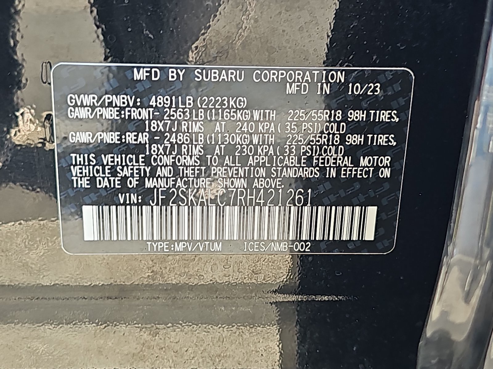 Certified 2024 Subaru Forester Limited w/ Convenience Package AWD/4WD image 39