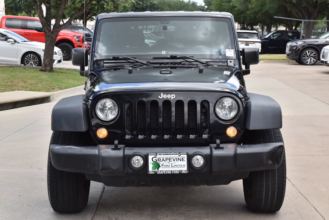 Used 2017 Jeep Wrangler Unlimited Sport w/ Quick Order Package 24S AWD/4WD image 3