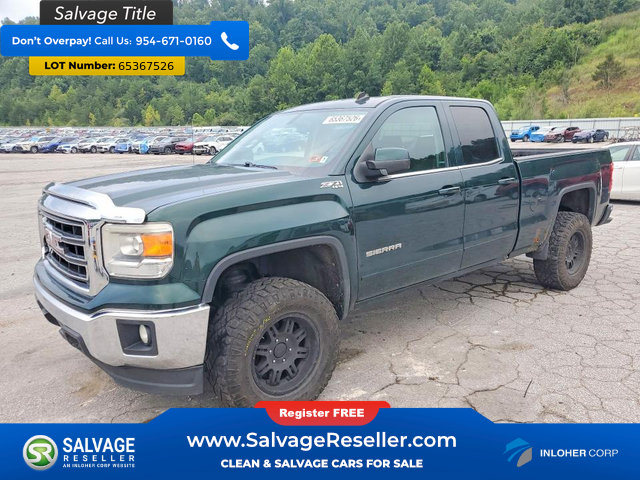 Used 2014 GMC Sierra 1500 SLE w/ SLE Value Package AWD/4WD image 1