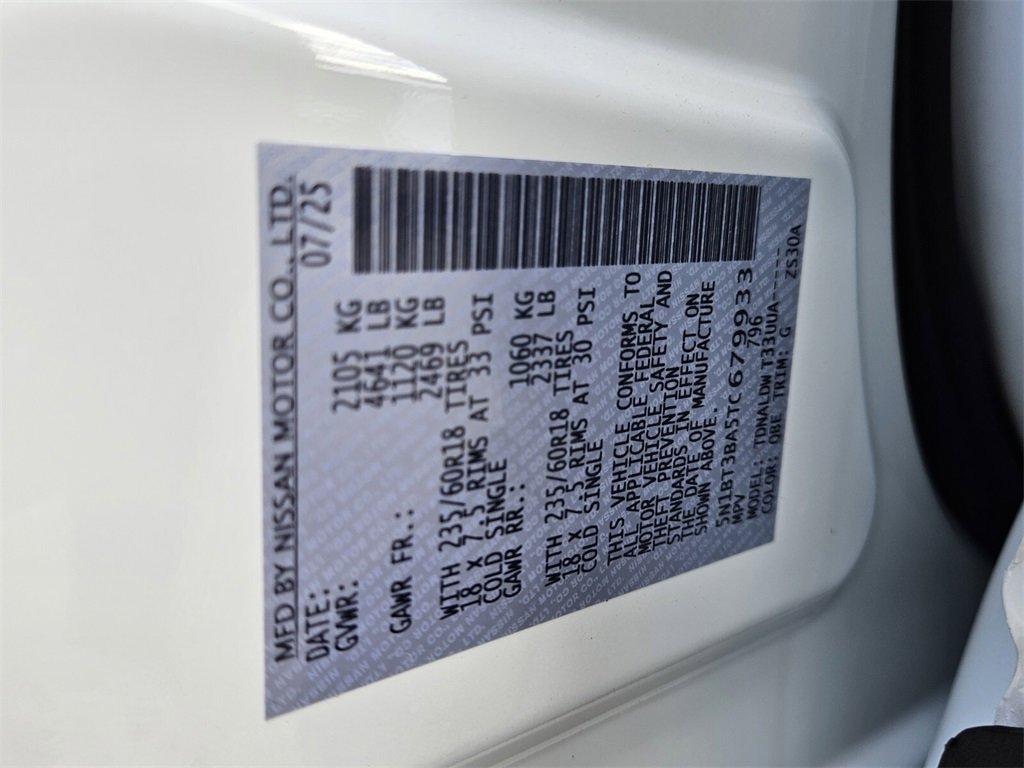 New 2026 Nissan Rogue SV image 19